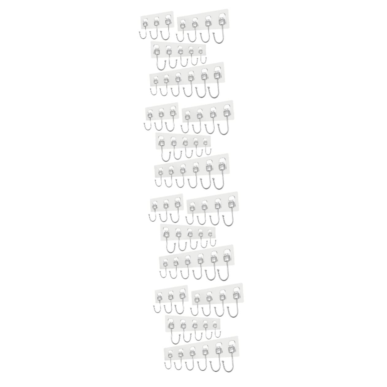 VASDEV 16 Piezas de Ganchos de Pasta Fuerte para Colgar Sombreros, Ganchos de decoración, Ganchos de Metal, Colgador de Pared para Ahorrar Espacio, Adhesivo para Colgar en la Pared, Sopor