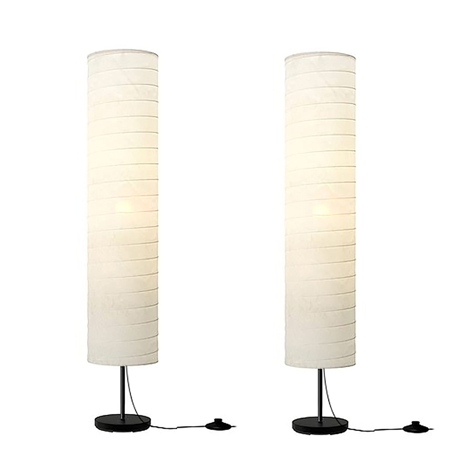 Lámpara de arroz de pie de 2 piezas para eliminar las luces directas molestas 6