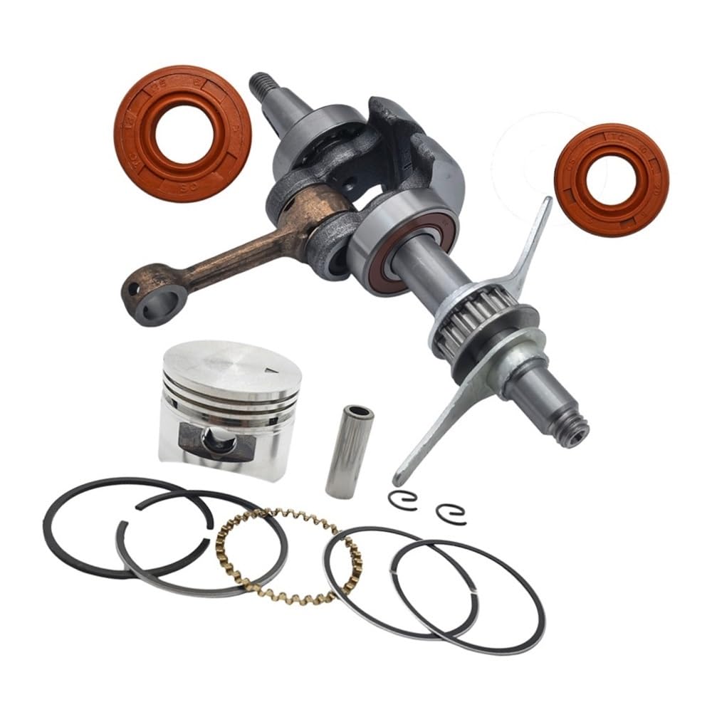 Kit de retenes de Aceite for cigüeñal y pistón Compatible con desbrozadoras GX25, GX25NT y HHT25S.