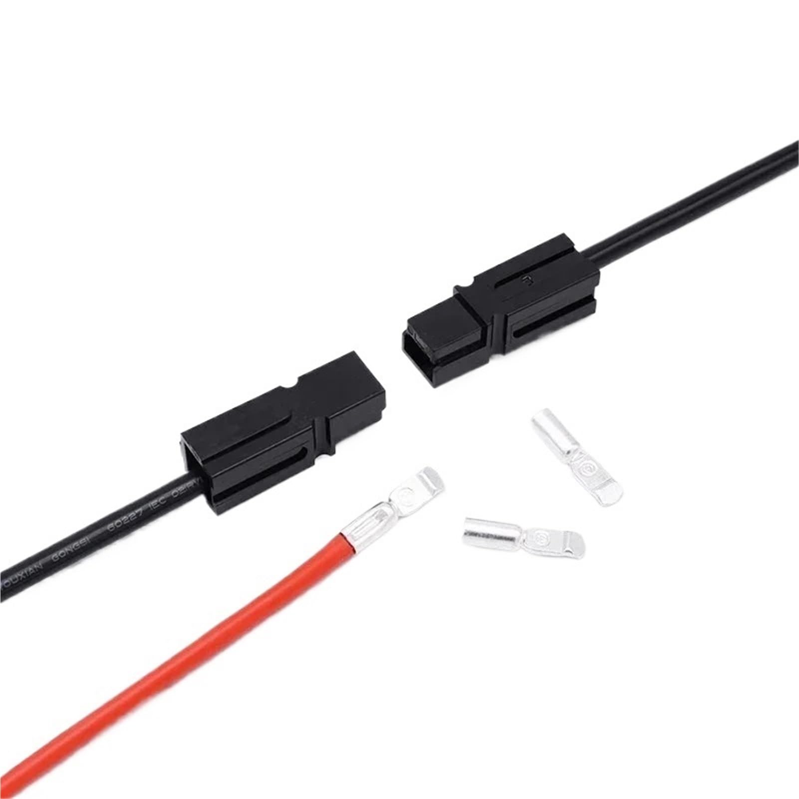Jednobiegunowe złącze akumulatora 600 V DC typu Anderson SB30 30 A, 10/50/100/500 sztuk, wysokoprądowe szybkie gniazdo, zasilacz UPS (50 szt. (25 par 30a))