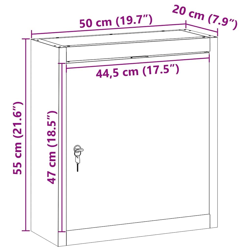 Szafka narzędziowa z regałem w kolorze czerwonym i szarym, wykonana ze stali i materiału drewnopochodnego, 50 x 20 x 55 cm, z zamkiem, regulowanymi półkami stalowymi, idealna do warsztatu