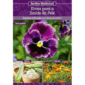 Capa do livro Jardim Medicinal - Volume 6: Ervas para Saúde da Pele