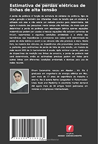 Estimativa de perdas elétricas de linhas de alta tensão: em várias condições técnicas e ambientais u