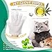 CHPPEY 10 PCS Pet Cleaning and Deodorizing Bathing Grooming Glove Wipes for Dogs and Cats, Extra Thick Nourish Fur No-Rinse Grooming Wipes for Daily Care and Travel, Hypoallergenic