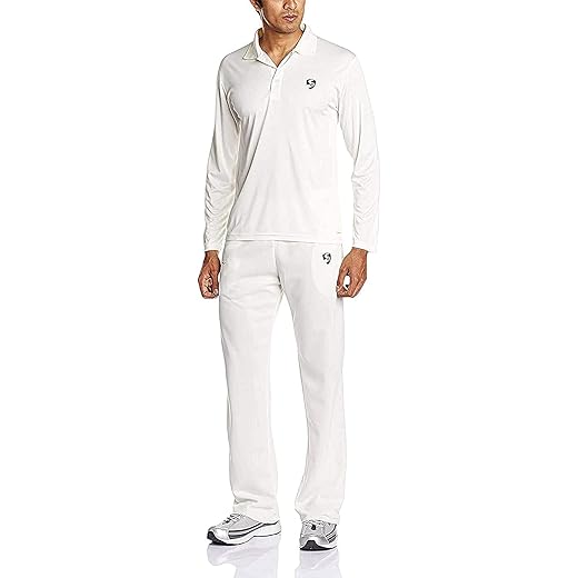 SG Club Full Sleeves Cricket Combo (White)