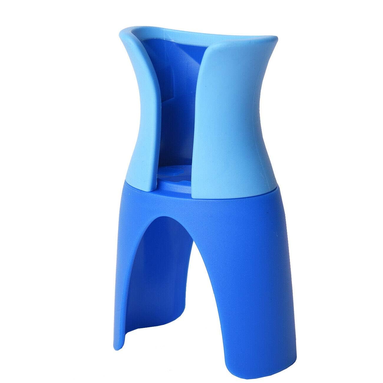 Eye Drop Guide with Silicone Adapter – Reusable Tool for Clean, Precise Eye Drop Application – Easy to Use Eye Drop Helper for Seniors, Caregivers & Family – Fits Most Eye Drop Bottles