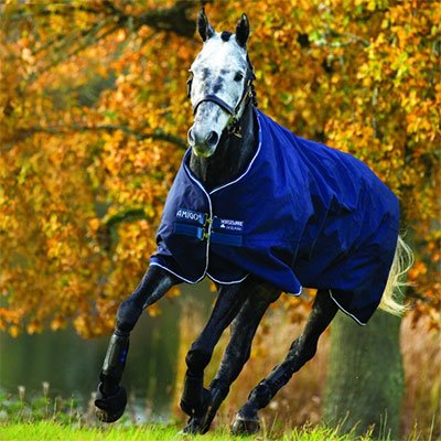 Horseware Couverture d'extérieur pour Cheval Amigo Bravo 12 Turnout Lite