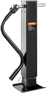 VEVOR Weld-on Pipe-Mount Swivel Trailer Jack with Ergonomic Handle, Suitable for RV, Horse, Utility, Camping and Yacht Trailers (12000lbs)