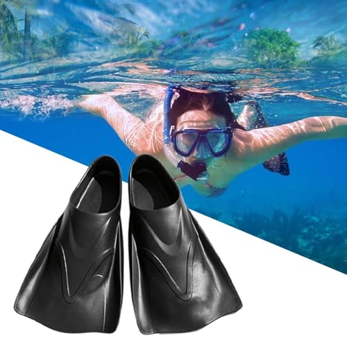 Aletas de natación para snorkel y entrenamiento en piscina con equipo de escafandra autónoma 3