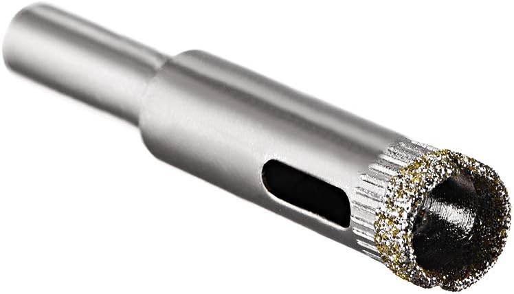sourcing map 4 Pcs 10mm Diamond Grit Hole Saw Drill Bit for Glass Ceramics Porcelain Ceramic Tile - Image 3