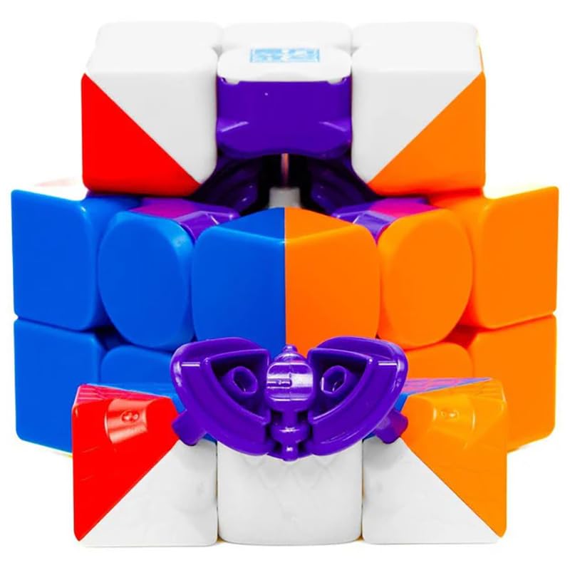 Image of HAWKISTER 6+ Years Moyu Rs3M V5 2023 Maglev 3X3 Speed Cube With Robot-Shape Display Box, Professional 3X3X3 Puzzle Cube Stickerless Rs3M V5 Maglev Cube (Maglev Version)