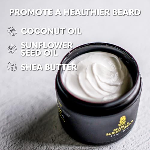 The Beard Club Biotin Beard Cream - Moisturizing and Hydrating Shea Beard Butter for Healthier Facial Hair & Skin - Image 3