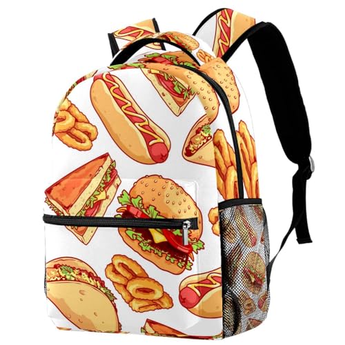 Sac de voyage décontracté imprimé tacos idéal pour les weekends