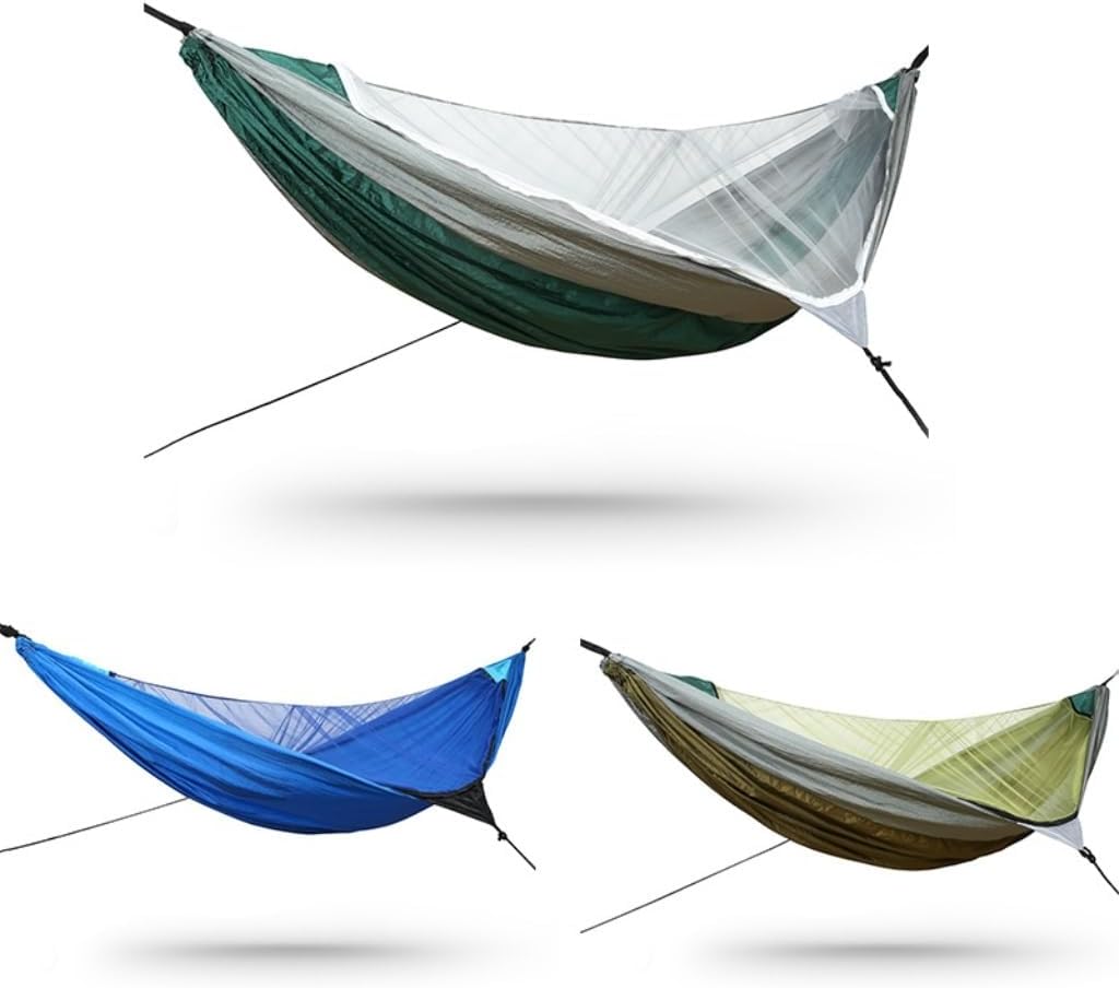 ホームハンモック 屋外用蚊帳 自動開閉式 防蚊ハンモック 屋外用