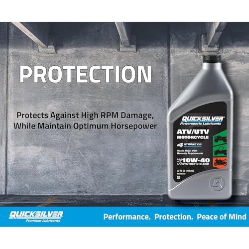 Quicksilver 10W-40 Synthetic Blend Oil