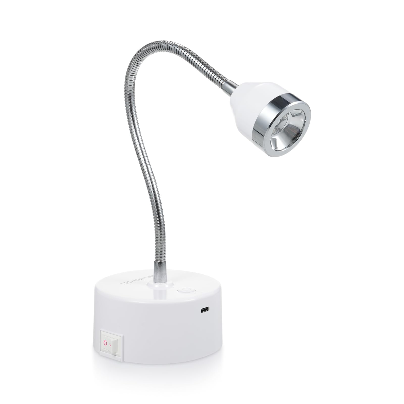 COMETX Mini lampada per unghie UV LED Lampada portatile per unghie Gel Polish Essiccatore per unghie Ricaricabile Colla per unghie Lampada per polimerizzazione LED Terapia Luce Touch Control per uso