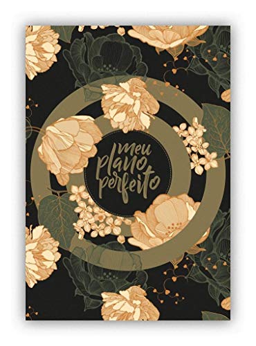 Meu plano perfeito, planner sem data com capa dura e espiral dupl...