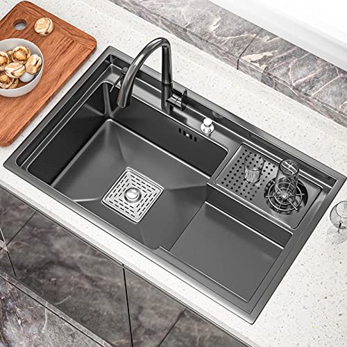 Laveuse de verre haute pression pour évier de cuisine 78cm