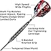 Viper Blitz 95% Tungsten Steel Tip Dart Set with Storage/Travel Case, 28 Grams