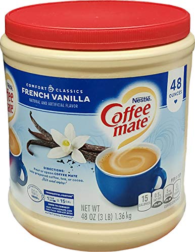 Coffee Mate French Vanilla Creamer, 48 oz