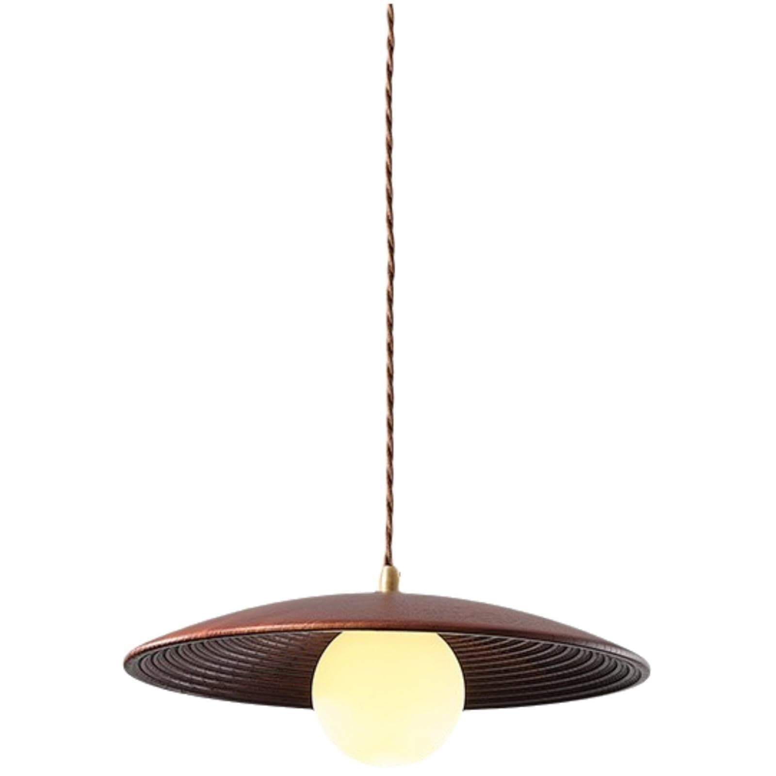 Plafonnier cuisine bois G9 lustre moderne à tête unique style industriel