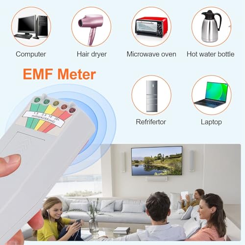 Medidor EMF Detector Radiación Campo Electromagnético miniatura 2