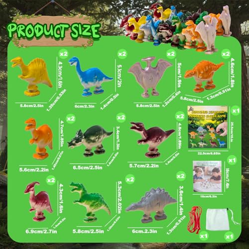 Toynificent Juego de Ajedrez Magnetico, Juego Imanes Cuerda con 20 Dinosaurio, Juego de Estrategia Magnetico, Divertido Juegos de Imanes de Mesa para Fiestas Viajes y Reuniones Familiares - imagen 2