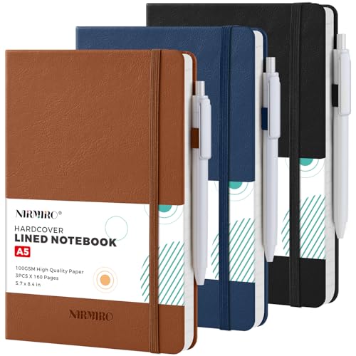 Lined Journal Notebook, A5 (5.7