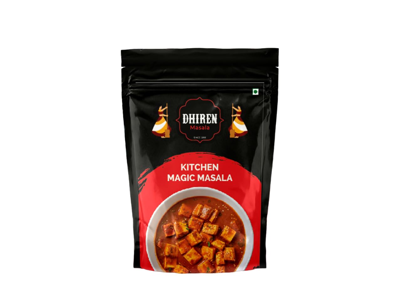 DHIREN MASALA Jain Kitchen Magic Masala Spice Mix (No Onion No Garlic) – 100 Grams | Blended Spice Mix | For Healthy & Delicious Cooking | No Synthetic Flavour & Color | Ready Masala Powder- Pack of 1 (B0CLJDBBVX) Amazon Price History, Amazon Price Tracker