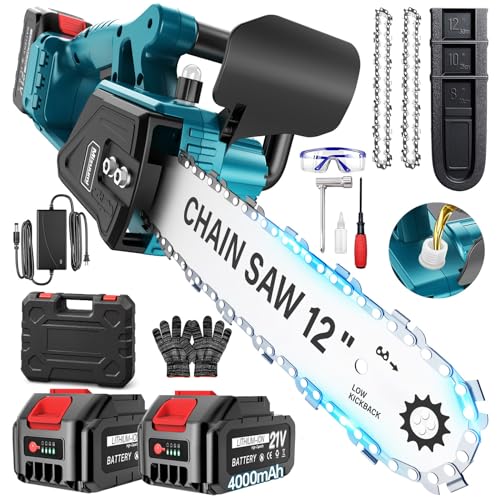 2025新登場 チェーンソー 充電式 ブラシレスモーター...