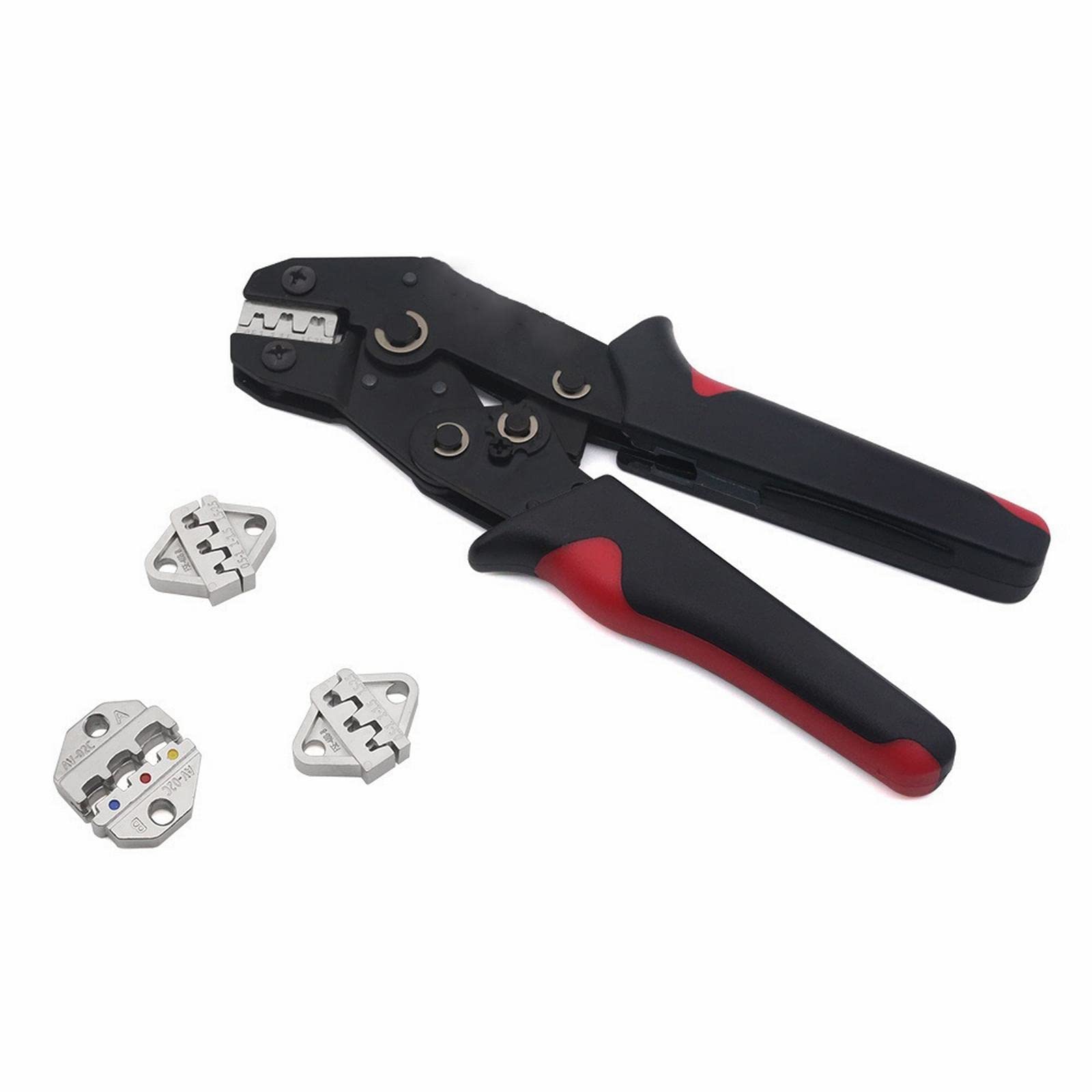 JINGYAN Alicates universales Terminals Crimping Pliers Hand Tools Robust Crimper Dies Set With Canvas Bag