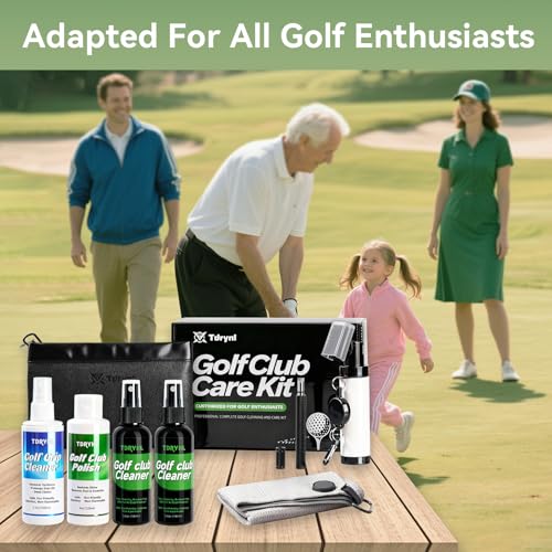 Pro 7-Piece Golf Club Cleaning Kit