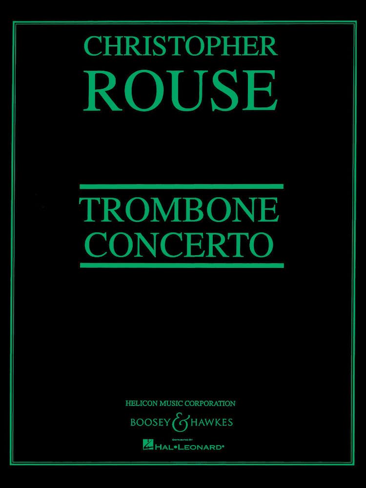 Posaunenkonzert: Posaune und Orchester. Partitur.