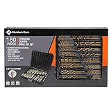 Member's Mark 180-Piece Titanium Drill Bit Set