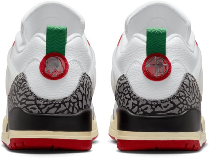 Jordan Spizike Low SE - White / Varsity Red- Black-Sail