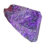 ABC Jewelry Mart Sugilite Rough, Natural Dark Purple Sugilite Raw Stone, 920 CTW, Large Sugilite Slab, Sugilite Crystals, Rare Sugilite,