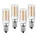 Produktbild Bonlux E14 LED Lampen Dimmbar 4W Mais Glühbrine Kaltweiß 6000K 350 Lumen 220V Glühbirnen Ersetzt 35W Halogenlampe Glühlampe Mit 45 SMD 360° Lichtwinkel Leuchtmittel (4-Stück)