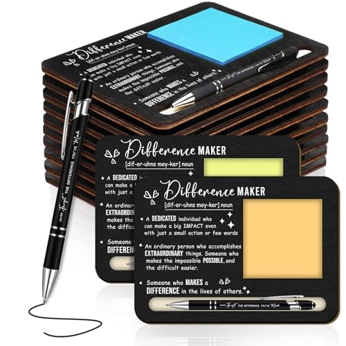 Kosiz 10 Set Difference Maker Appreciation Gifts Bulk for Employee