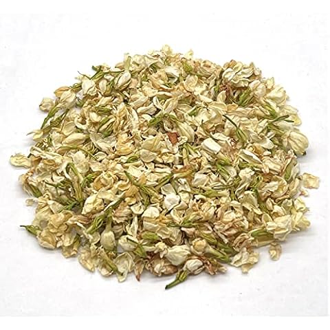 Tasnme Natural Dried Flowers Jasmine for Decoration DIY Soap Candles Resin Jewellery Bath Balls DIY Making Candle Making 10g Cover