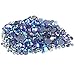 Multi-couleur AB Top Qualité Verre Cristal Super Lumineux Hot Fix Strass Strass Hotfix Fer Sur Strass pour Tissu Vêtement, Black Diamond AB, ss30 288pcs