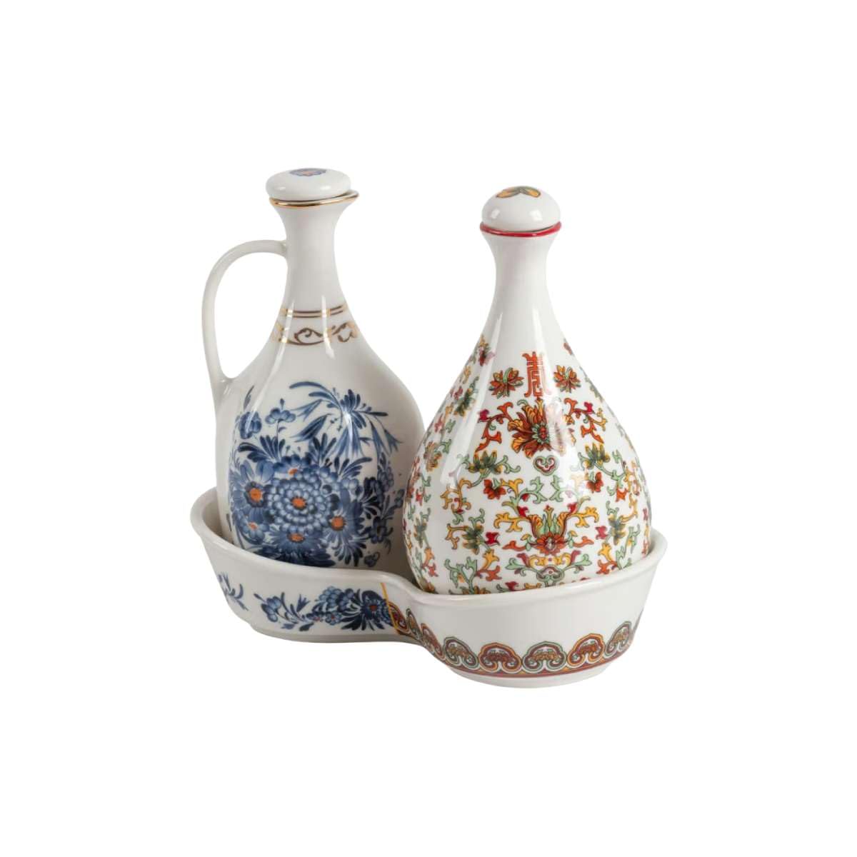 SELETTI Hybrid Thelme Set de aceite y vinagre