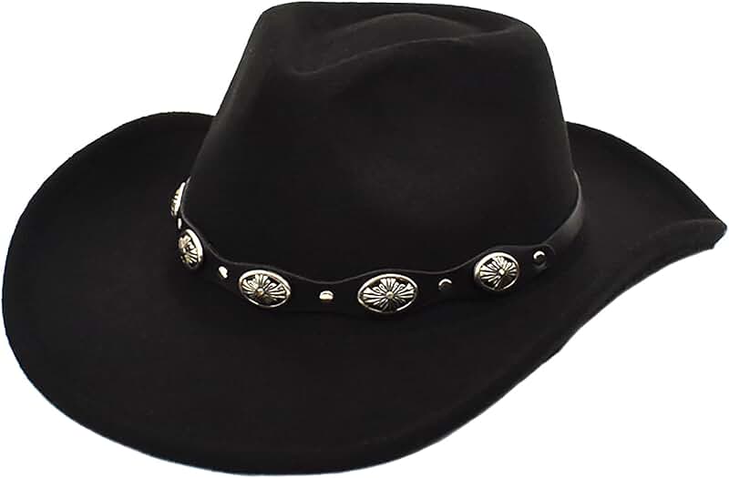 Amazon.ca: Black - Women's Cowboy Hats / Women's Hats & Caps: Clothing ...