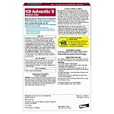 K9 Advantix II Medium Dog Vet-Recommended Flea, Tick & Mosquito Treatment & Prevention | Dogs 11-20 lbs. | 6-Mo Supply