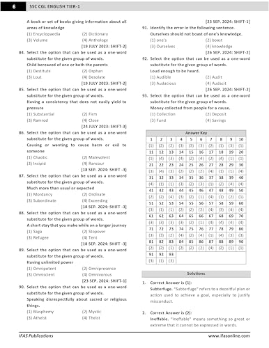 Image of SSC CGL English Book 2026 | Tier 1 & Tier 2 -17 Years (2010- Jan 2026) Previous Year Solved Papers with Detailed Solutions | Topicwise English Book for SSC CGL 2026 Exam | IFAS Publications