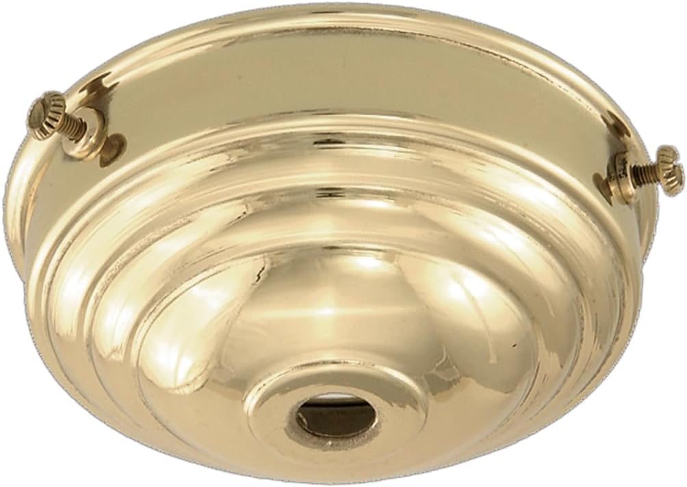 B&P Lamp® 3 1/4" Fitter, Brass Art Deco Style Holder