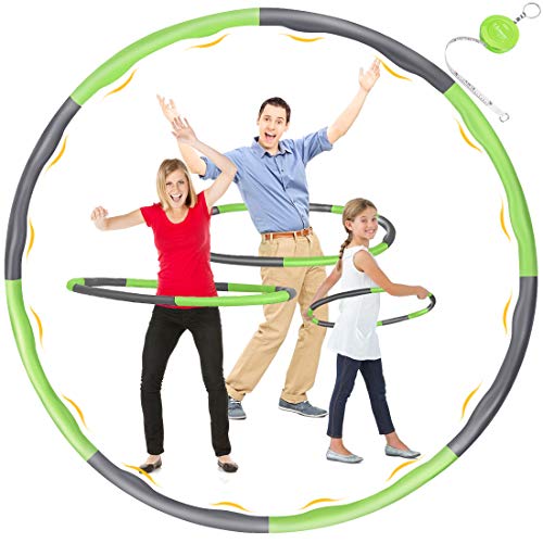 DUTISON HUI LV - Aro de gimnasia (verde y gris)