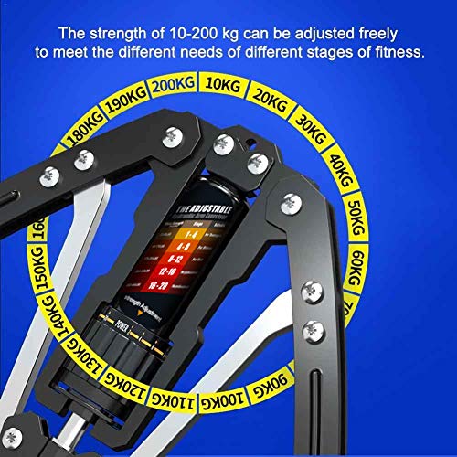 EAST MOUNT Twister Arm Exerciser - Adjustable 22-440lbs Hydraulic Power, Home Chest Expander, Shoulder Muscle Training Fitness Equipment, Arm Enhanced Exercise Strengthener. (R2-Blue) by EAST MOUNT - Image 4