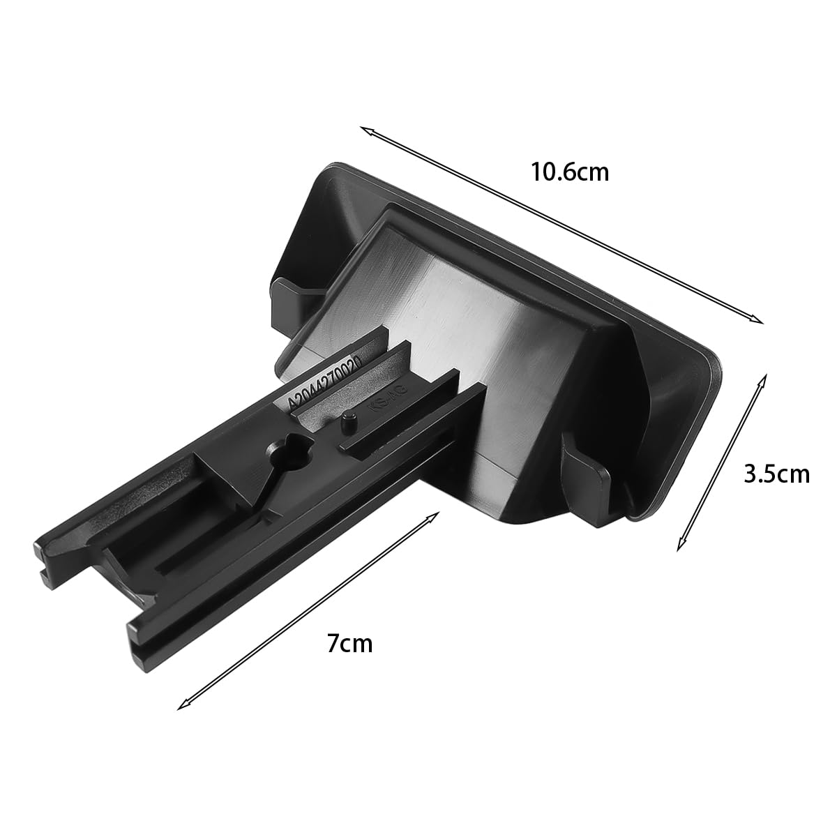 Sostituzione Dell'interruttore Del Freno Di Stazionamento Mercedes Per Classe C/E/GLK/GLS W204 W212 X204 - OEM 2044270020 Pulsante Del Freno Di Stazionamento ABS+PC Nero (2007-2016)