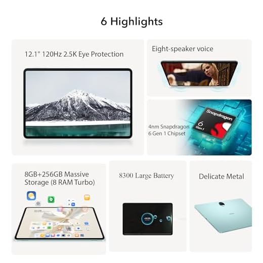 HONOR Pad 9 12.1" Tablet mit 8GB RAM