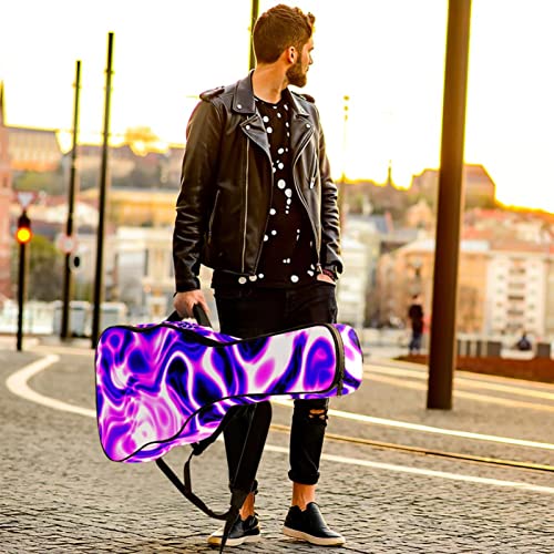 Purple Planet Clouds Housse de protection rembourrée pour guitare acoustique classique, Multicolore 05, 42.9×16.9×4.7 in… - Les Beatles, Paul McCartney, John Lennon, RIngo Starr, George Harrison Purple Planet Clouds Housse de protection rembourrée pour guitare acoustique classique, Multicolore 05, 42.9x16.9x4.7 in… – Image 7